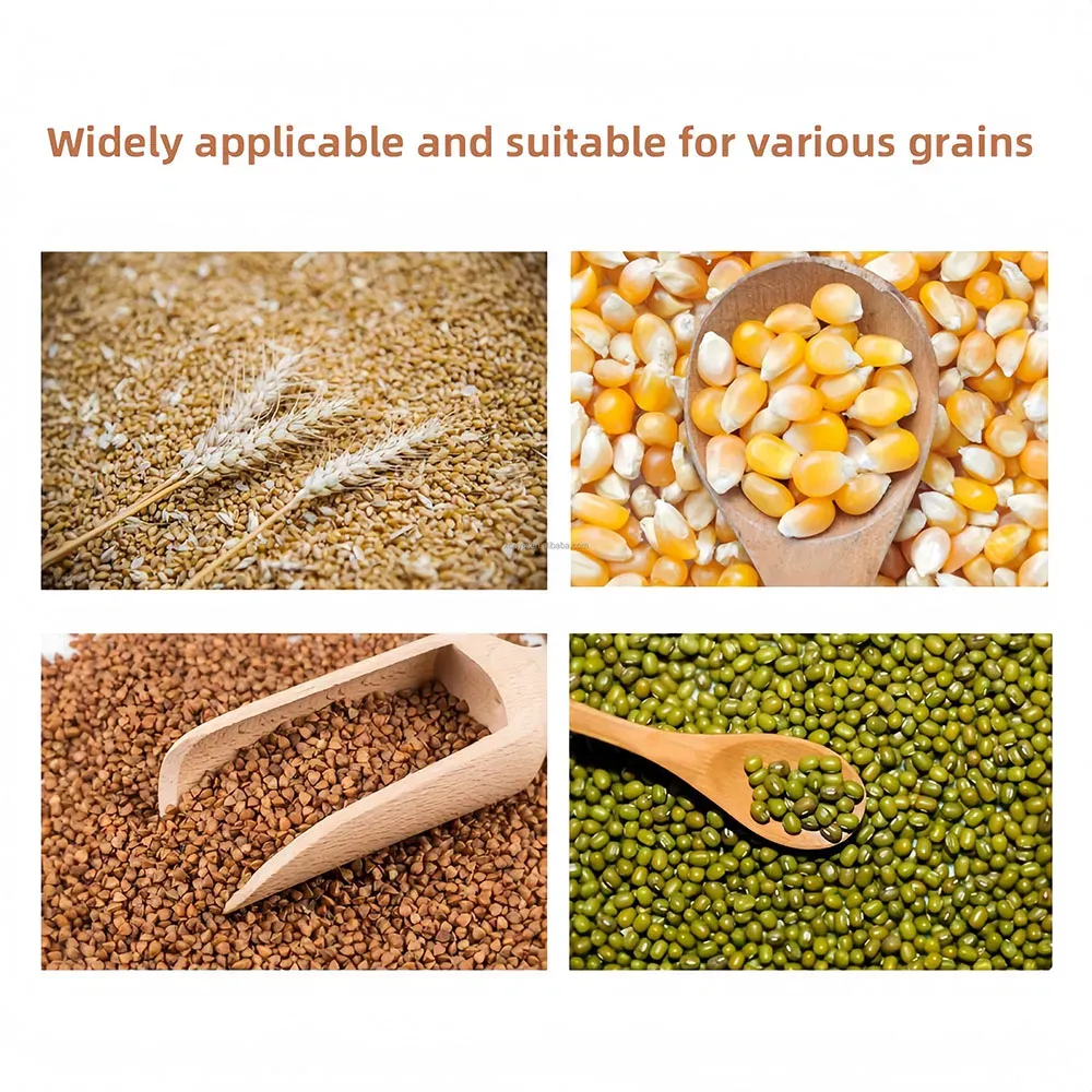 Золотая домашняя мельница для муки, многофункциональная маленькая мельница из нержавеющей стали для производства муки 6