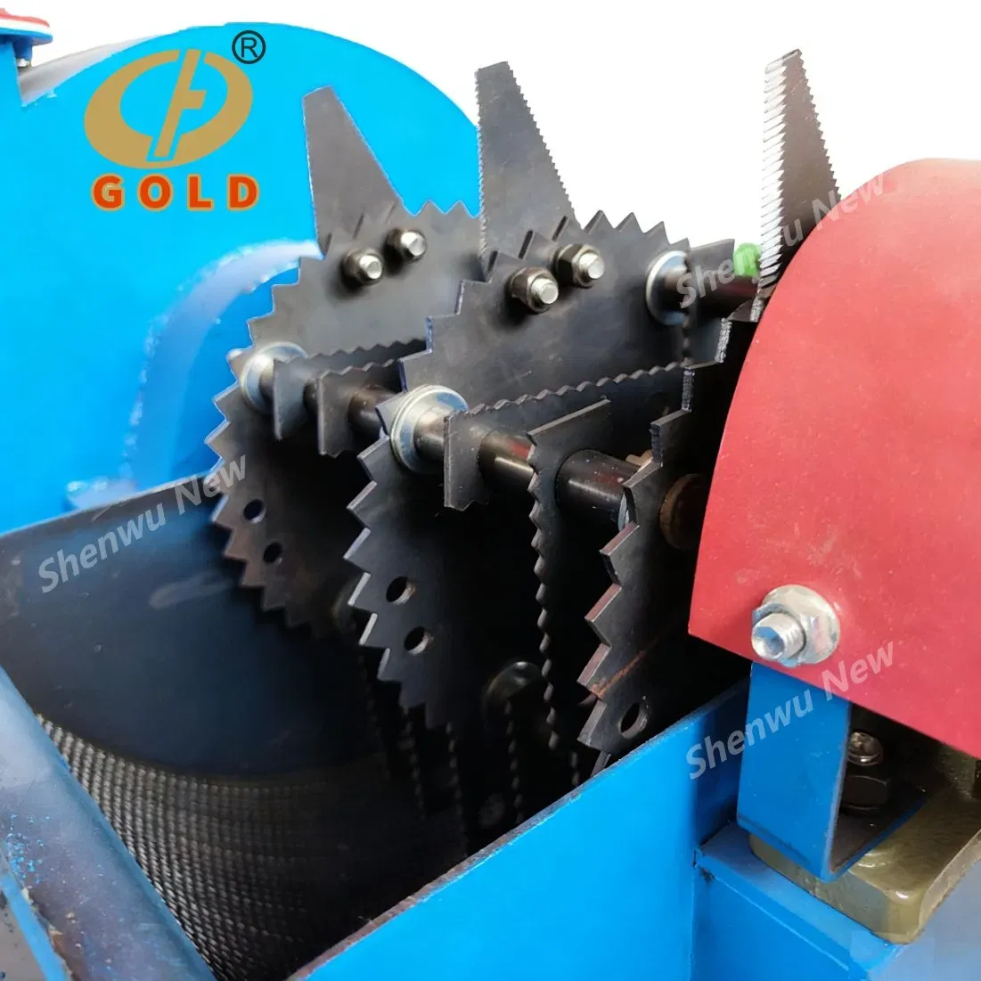 Золотая многофункциональная молотковая дробилка для кукурузы и кормов 6