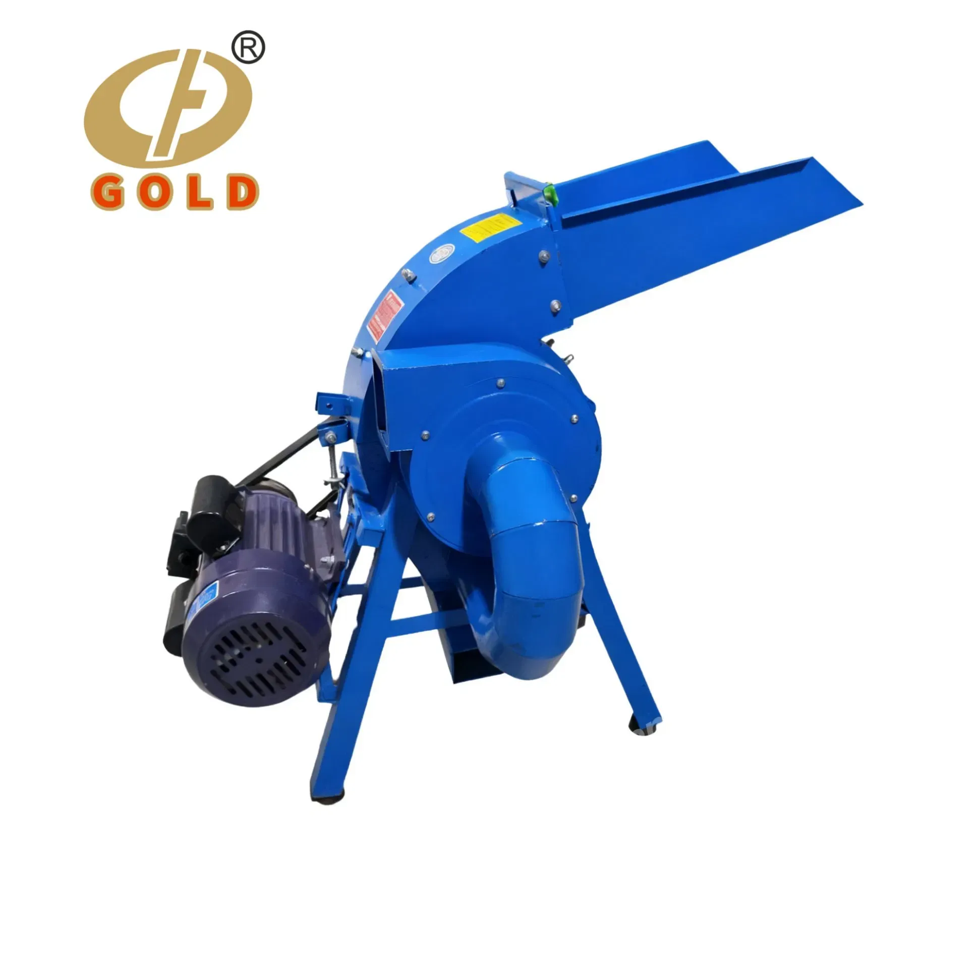 Золотая портативная молотковая дробилка для кукурузы и кормов 2