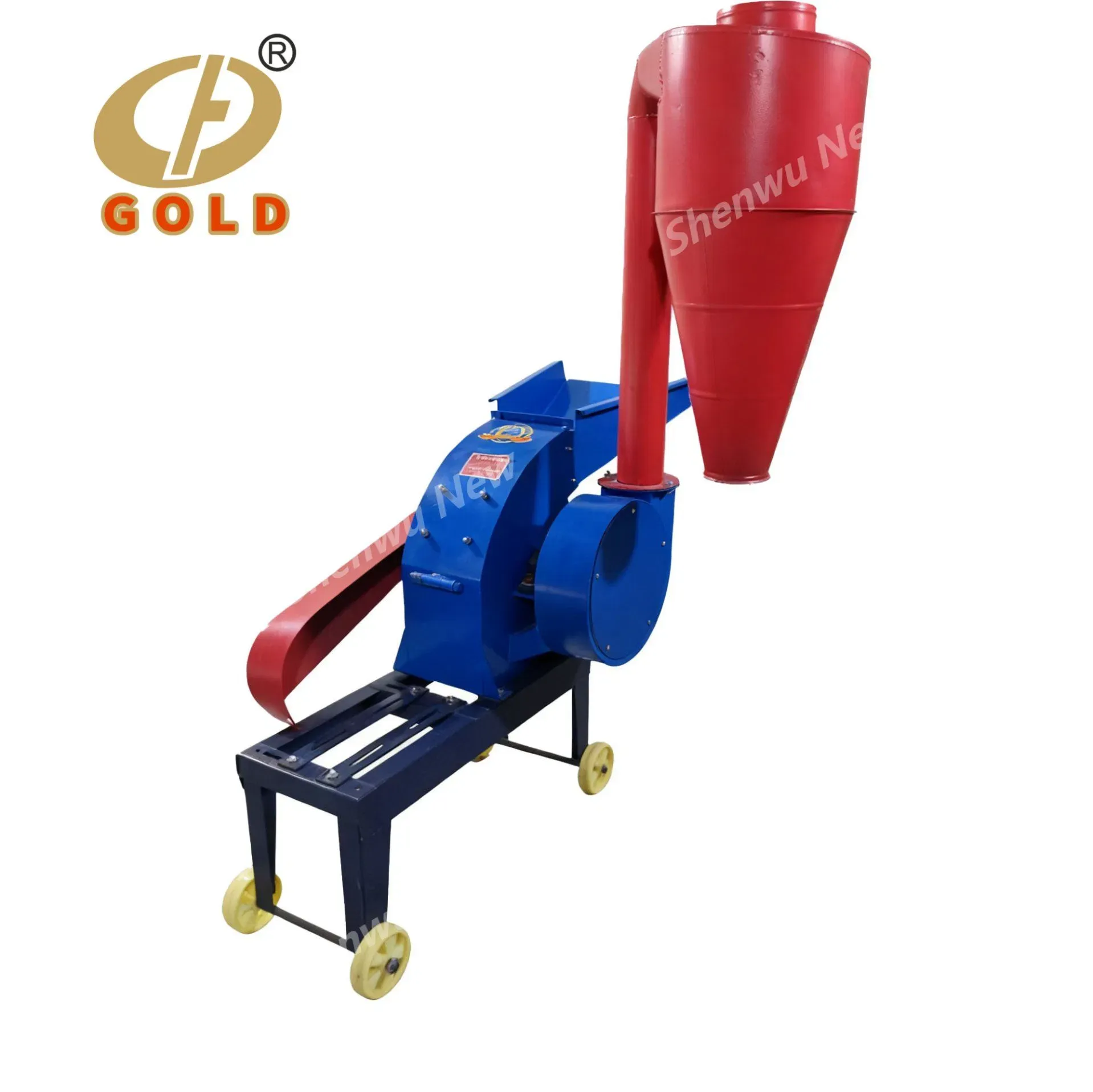 Золотой молотковый дробилка для кукурузных стеблей и кормов для животных