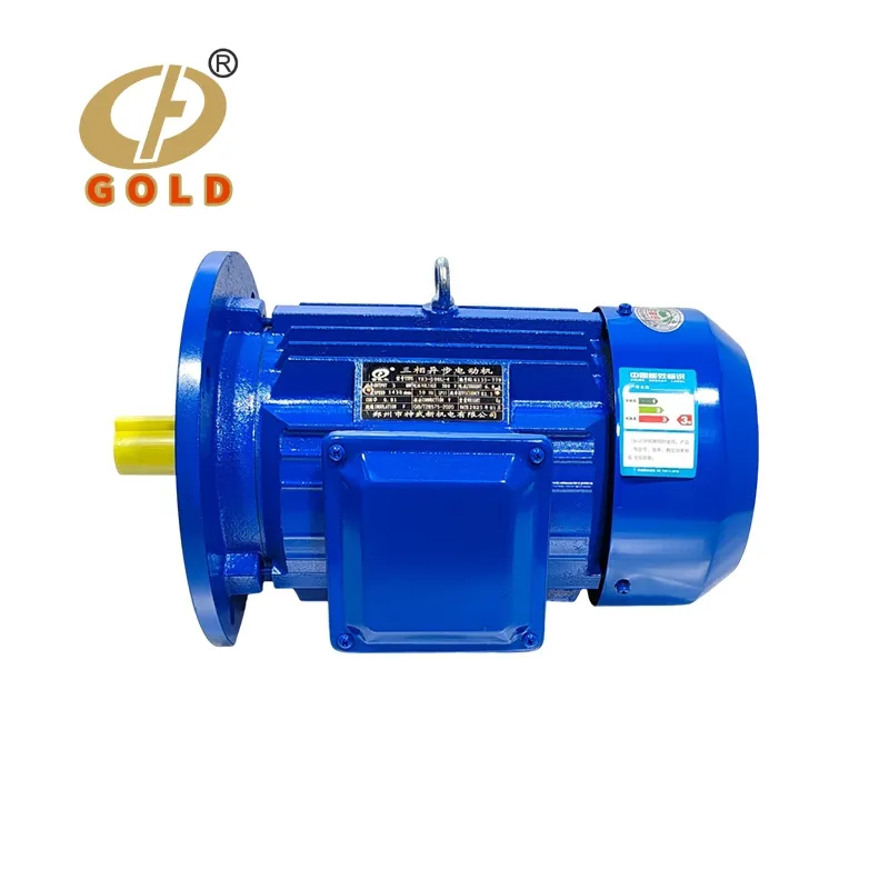 Высокоэффективный трехфазный асинхронный электрический двигатель серии YE3 6