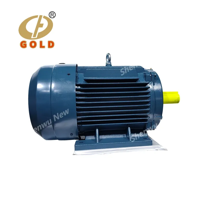 Высокоэффективный трехфазный асинхронный электрический двигатель серии YE3