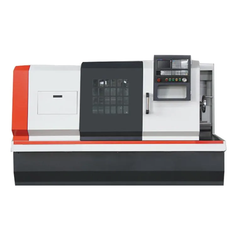 Миниатюрный горизонтальный токарный станок Ck6150 с ЧПУ 2