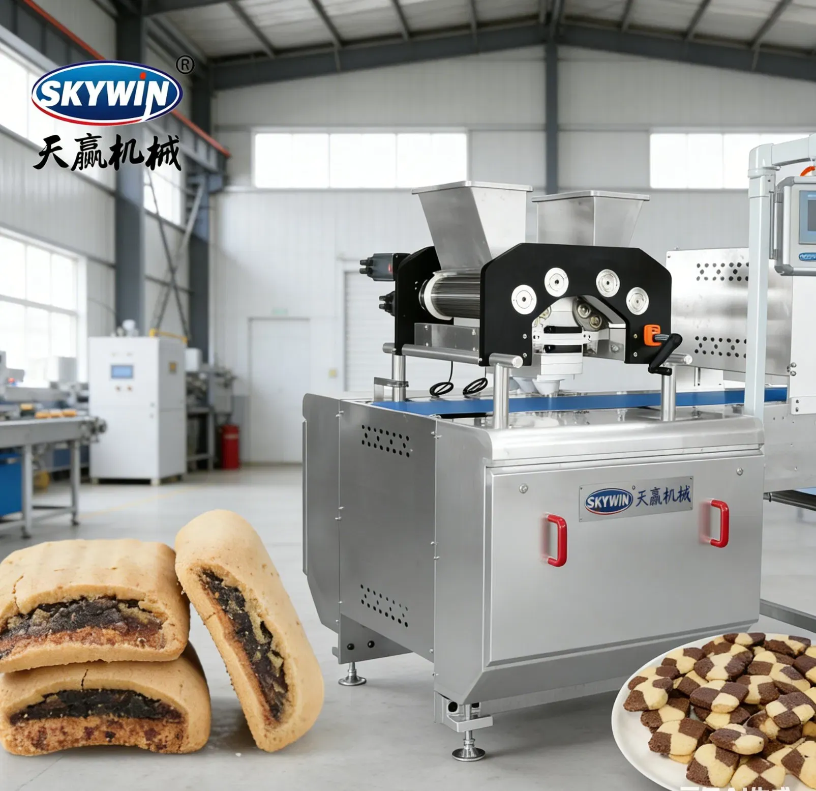 Автоматическая машина для изготовления печенья из нержавеющей стали 304