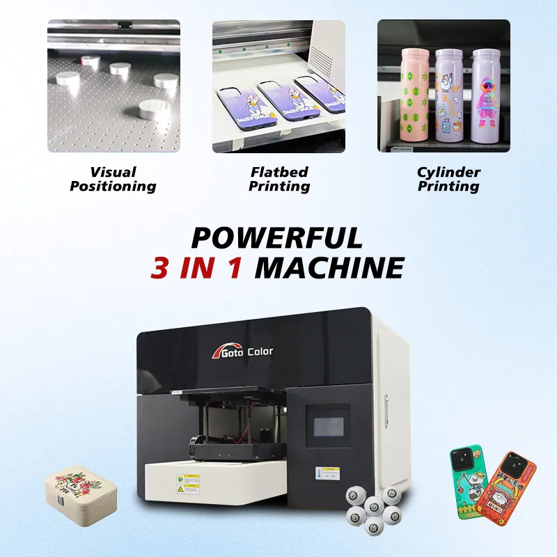 Гото Мини Печатающий XP600 УФ Принтер A3 4