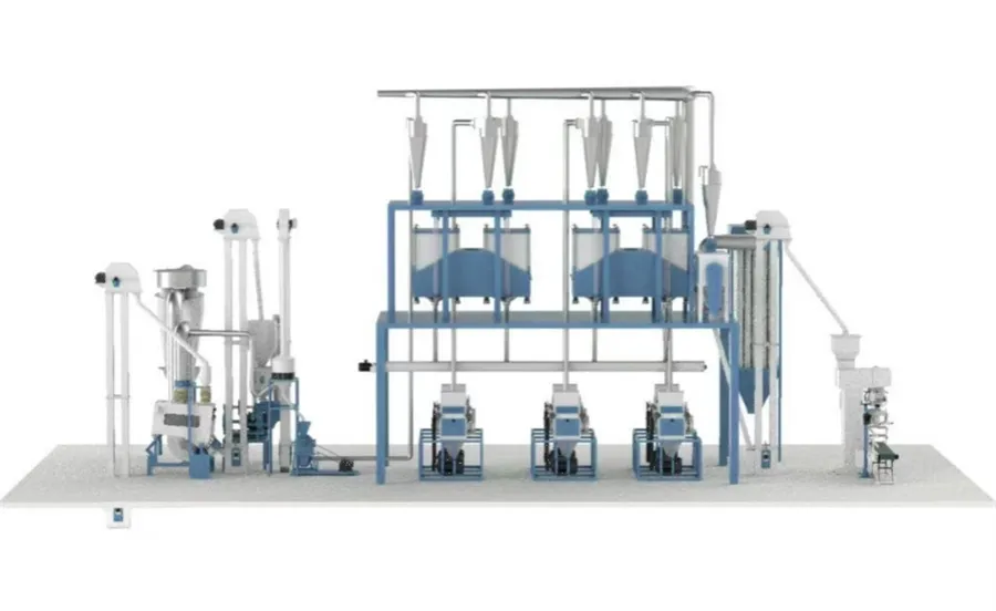 Мельница для зерна, измельчение кукурузной муки, мельница для муки из пшеницы 6