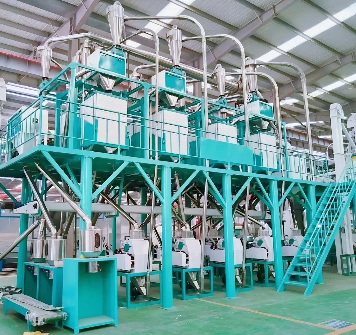 Мельница для зерна, измельчение кукурузной муки, мельница для муки из пшеницы 3