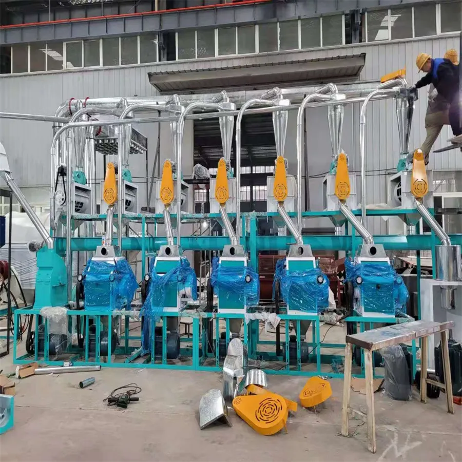 Мельница для зерна, измельчение кукурузной муки, мельница для муки из пшеницы 5