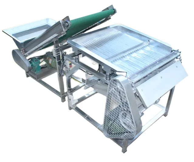 Машина для очистки и шелушения соевых бобов 6