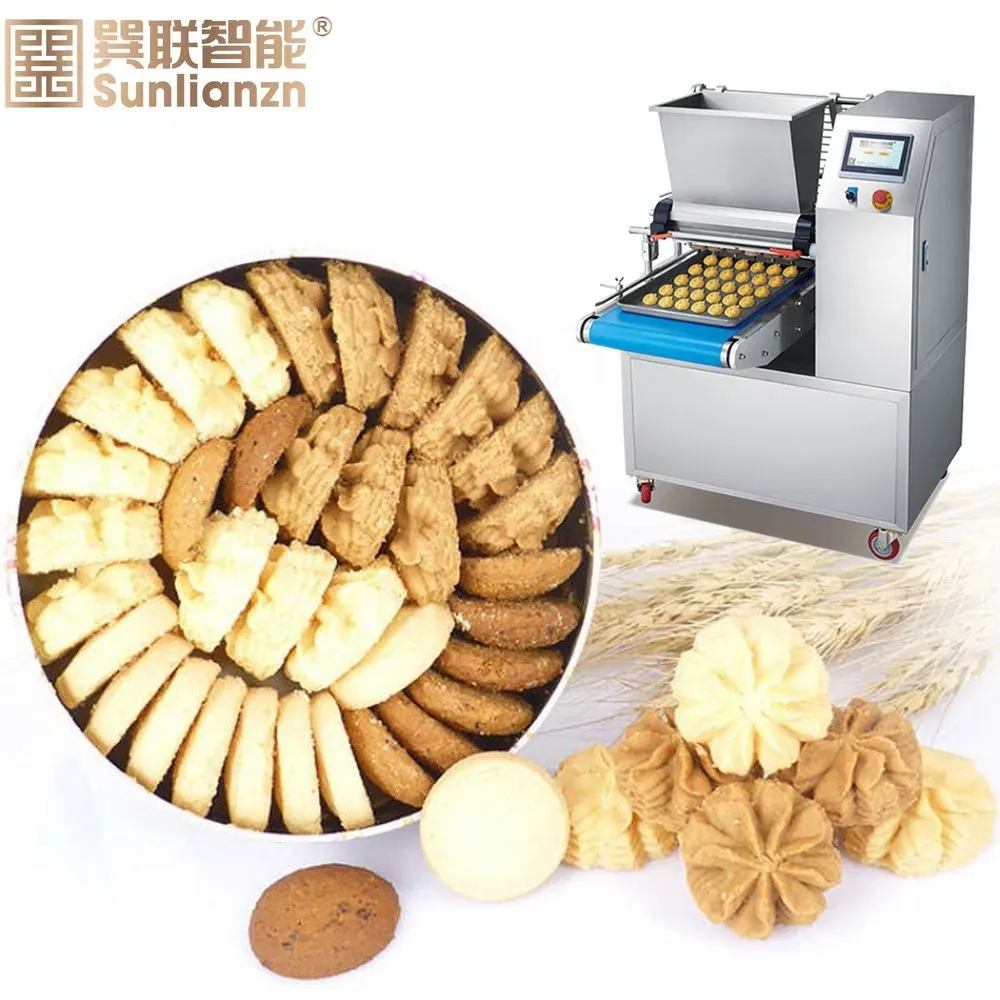 Многофункциональная машина для обработки печенья на фабрике