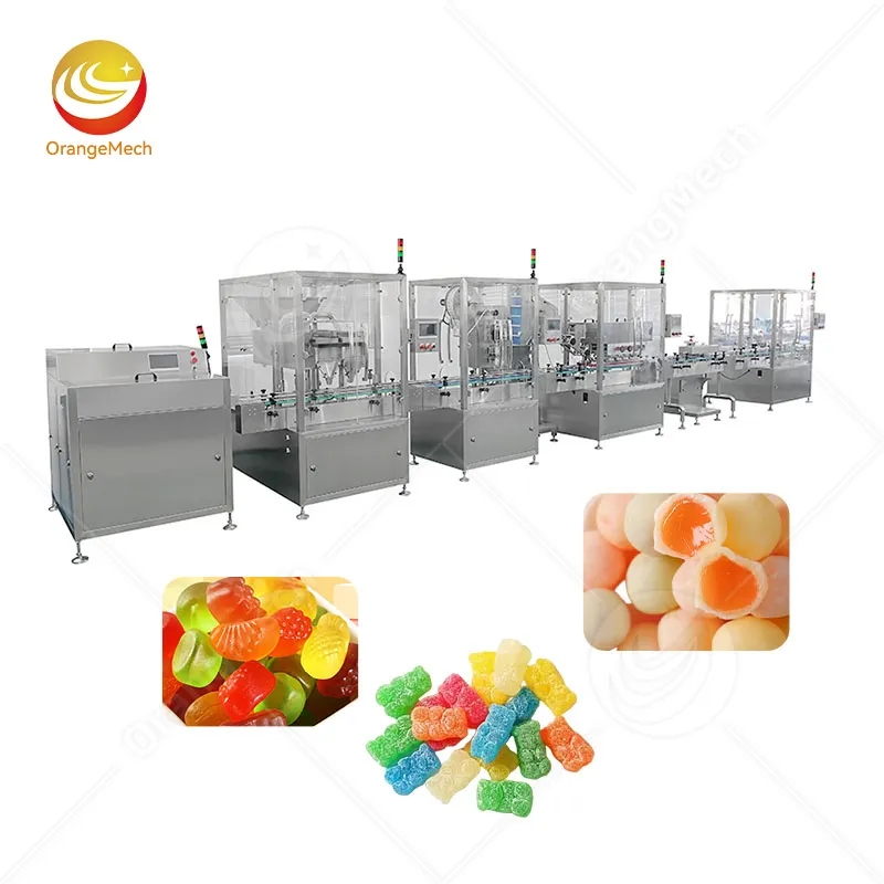 Автоматическая машина для упаковки и подсчета конфет