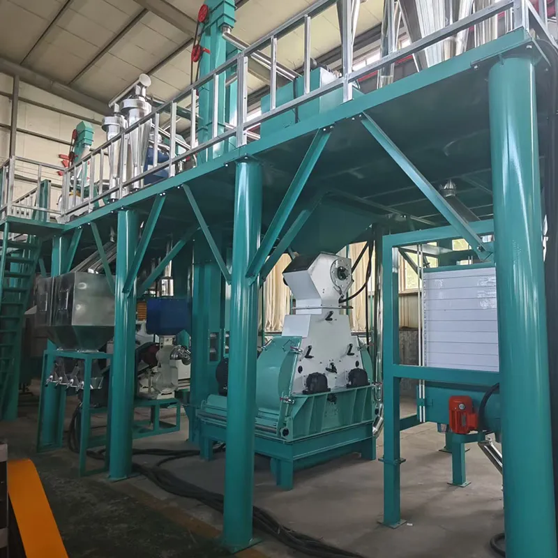 Молотковая ножевая мельница для тонкого помола кукурузы и сорго 2