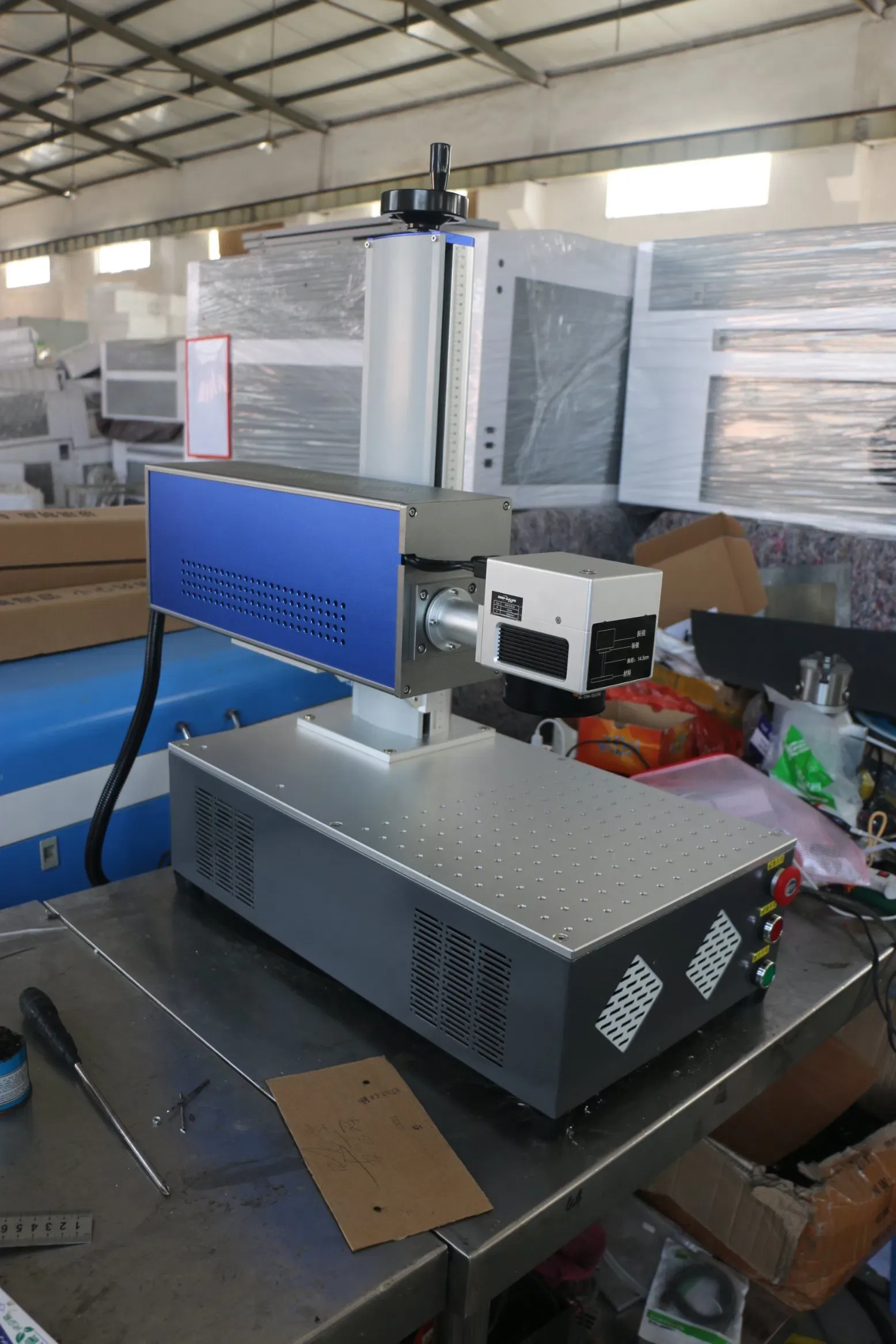 Профессиональный лазерный маркировочный станок CO2 30W/40W/100W 5