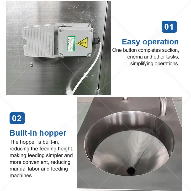 Гидравлический фаршеподаватель для мясоперерабатывающей промышленности 5