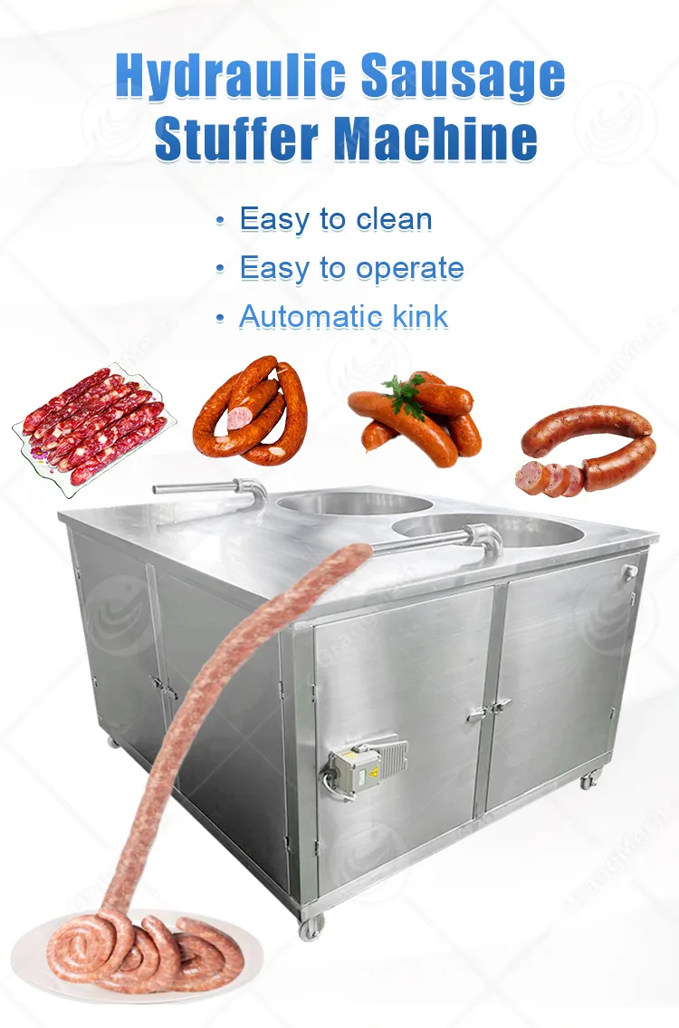 Гидравлический фаршеподаватель для мясоперерабатывающей промышленности 2