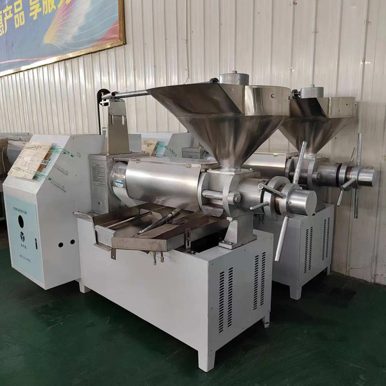 Машина для отжима масла с запатентованной технологией 6