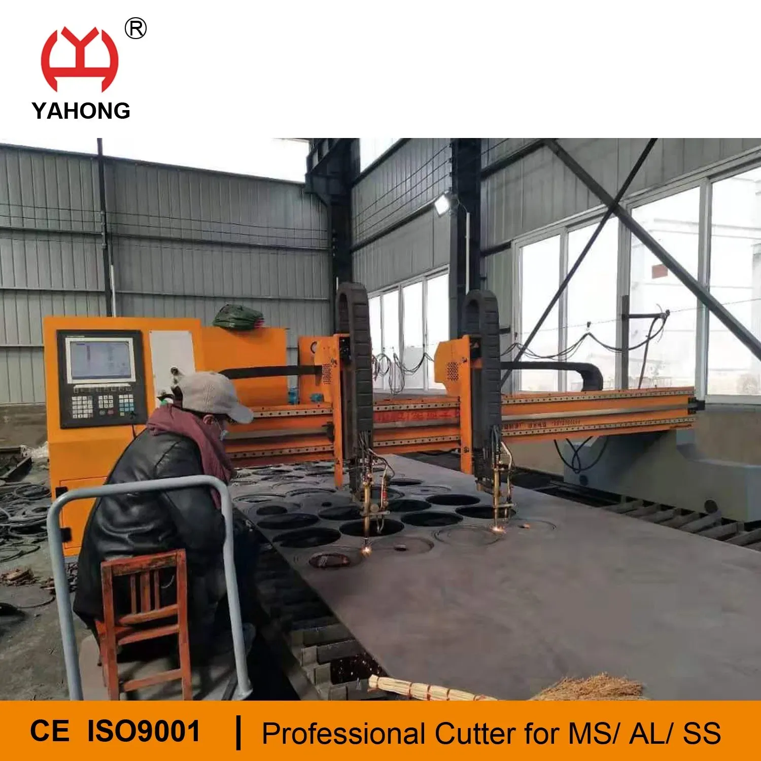 Профессиональный плазменный станок с ЧПУ YH40120 4