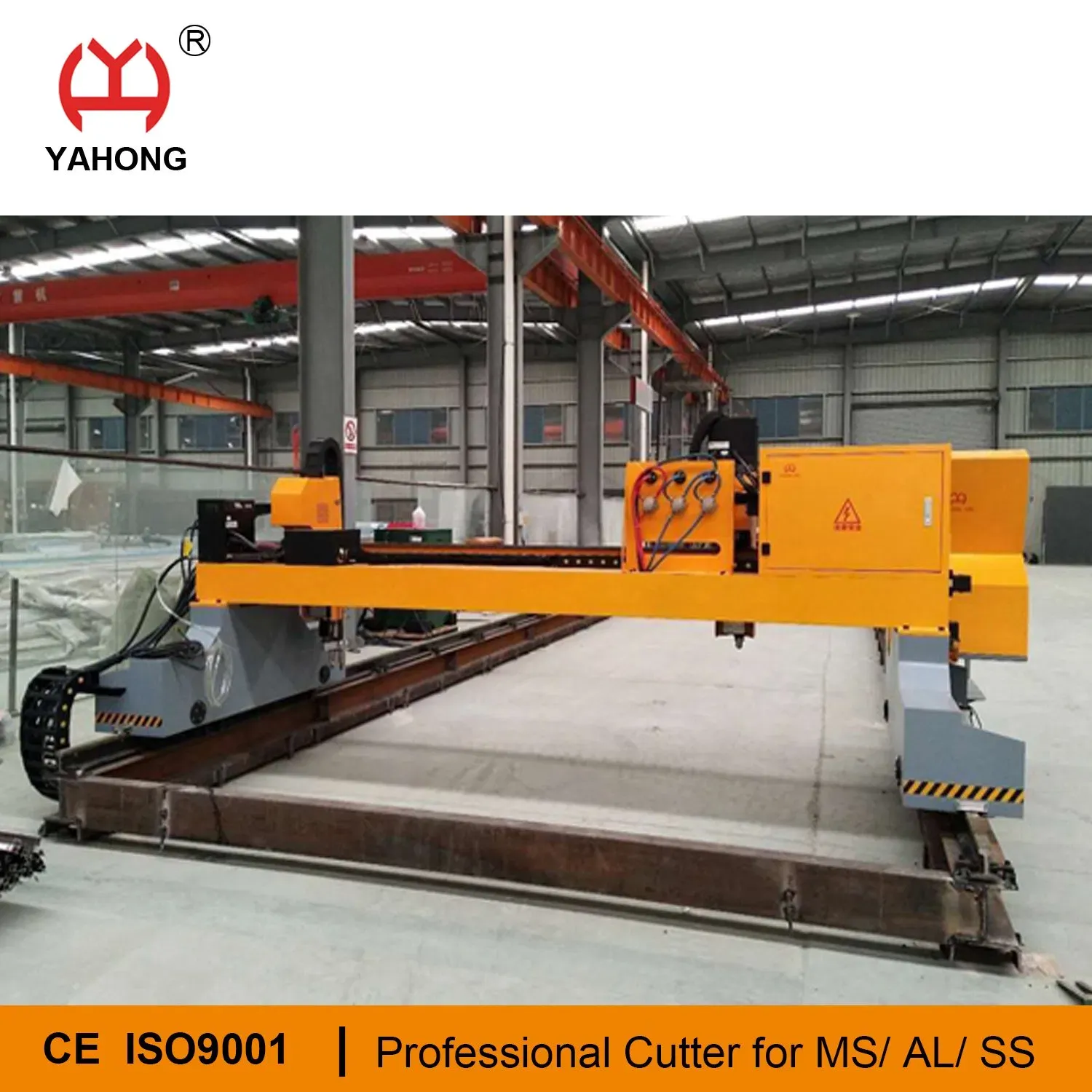 Тяжёлый портальный плазменный резак с автоматическим контроллером высоты 4