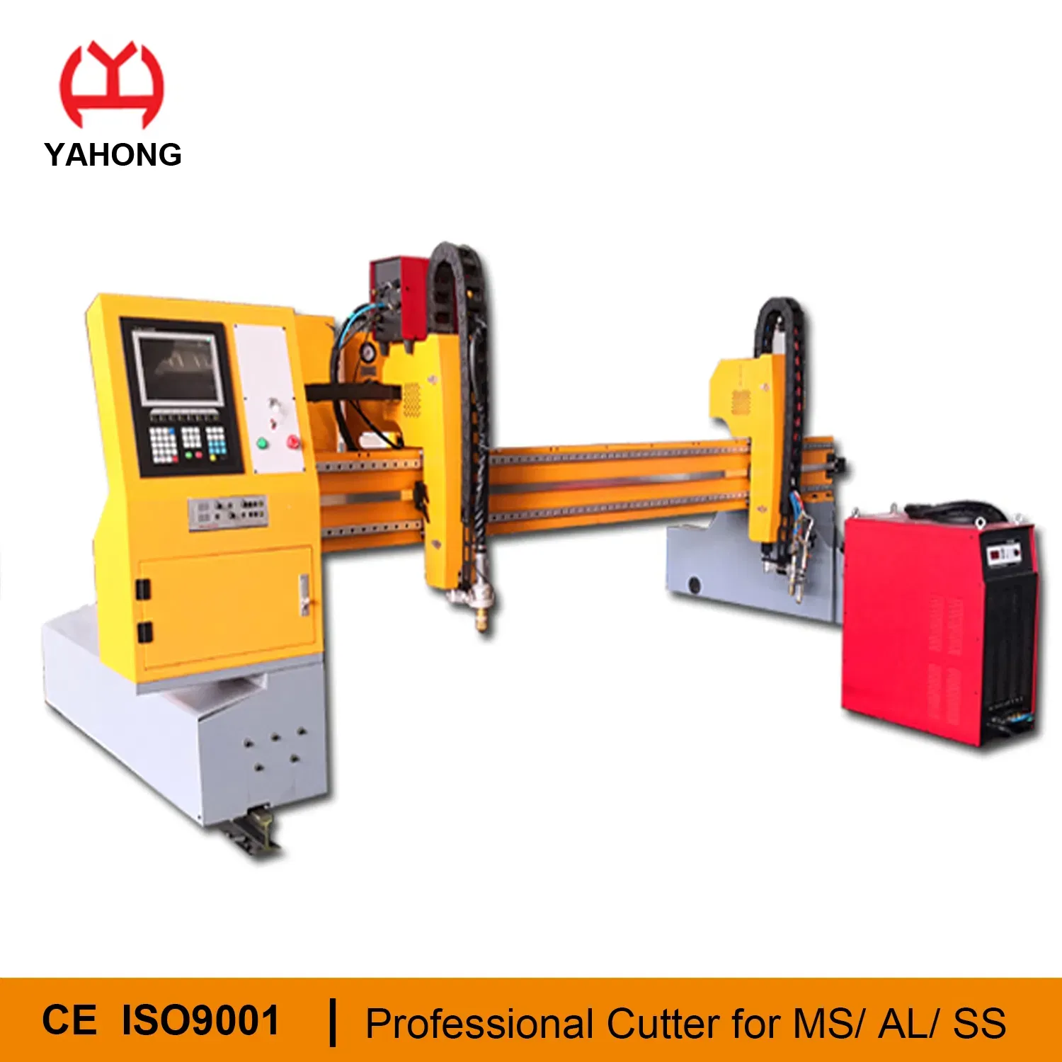 Тяжёлый портальный плазменный резак с автоматическим контроллером высоты