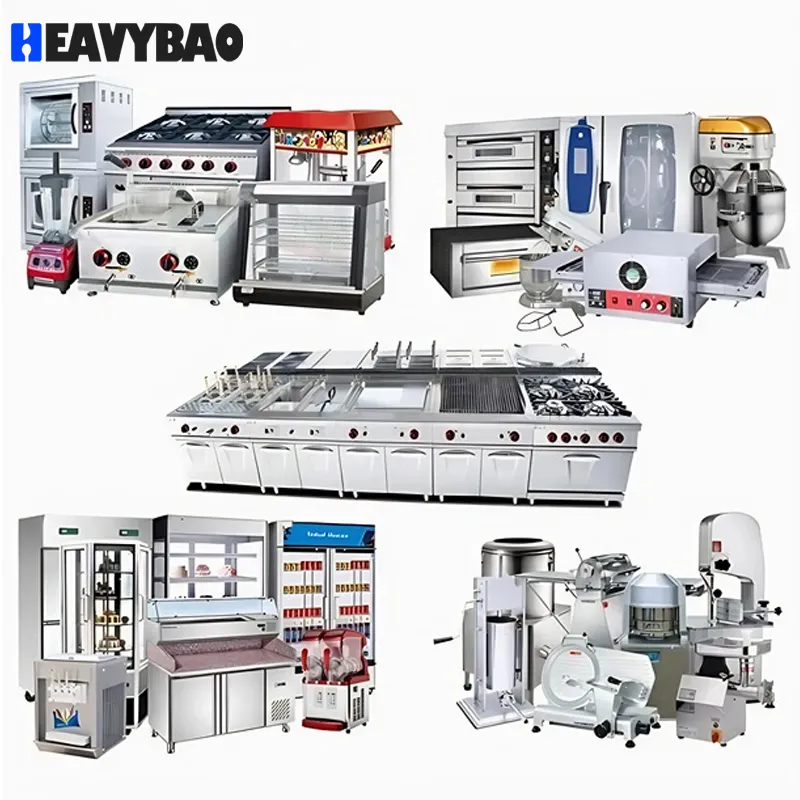 Профессиональное оборудование для гостиничных кухонь и ресторанов Heavybao с сертификатом CE