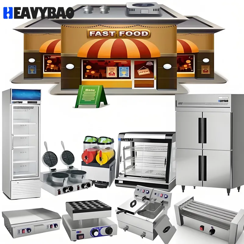 Профессиональное оборудование для гостиничных кухонь и ресторанов Heavybao с сертификатом CE 3