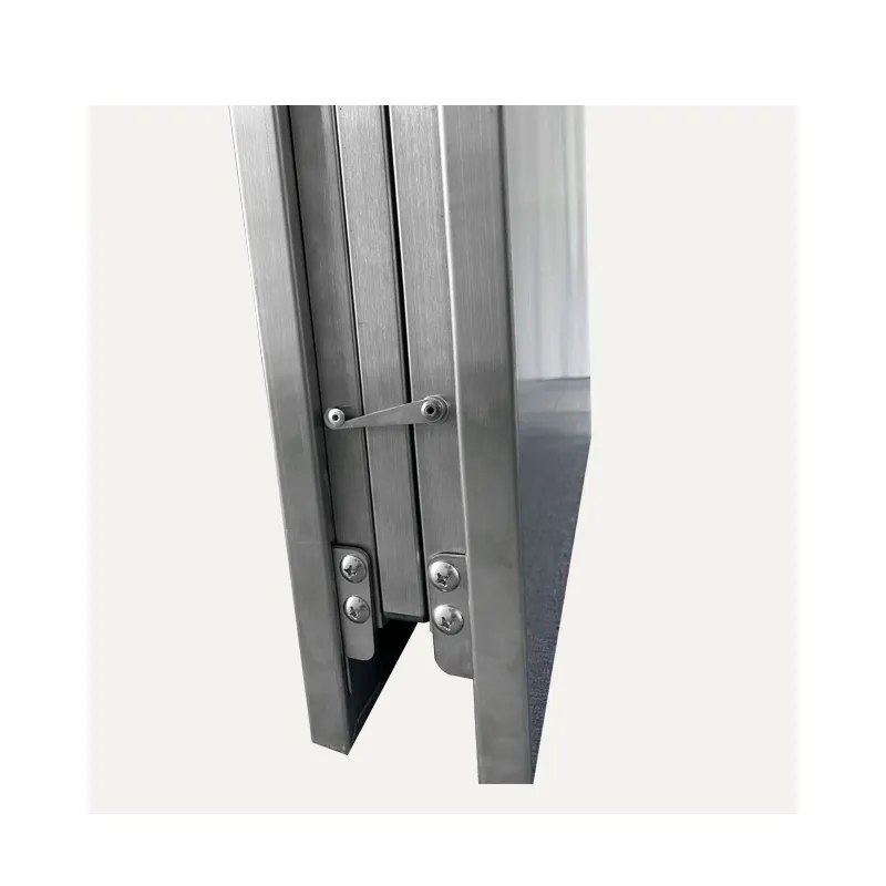 Профессиональный складной стол из нержавеющей стали для ресторанов и кухонь 3