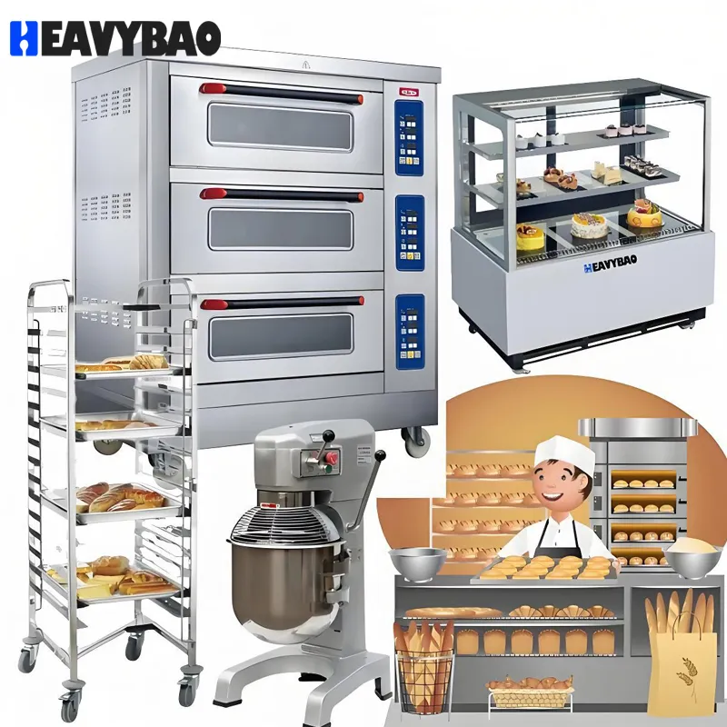 Профессиональная газовая плита Heavybao для коммерческих ресторанов 3