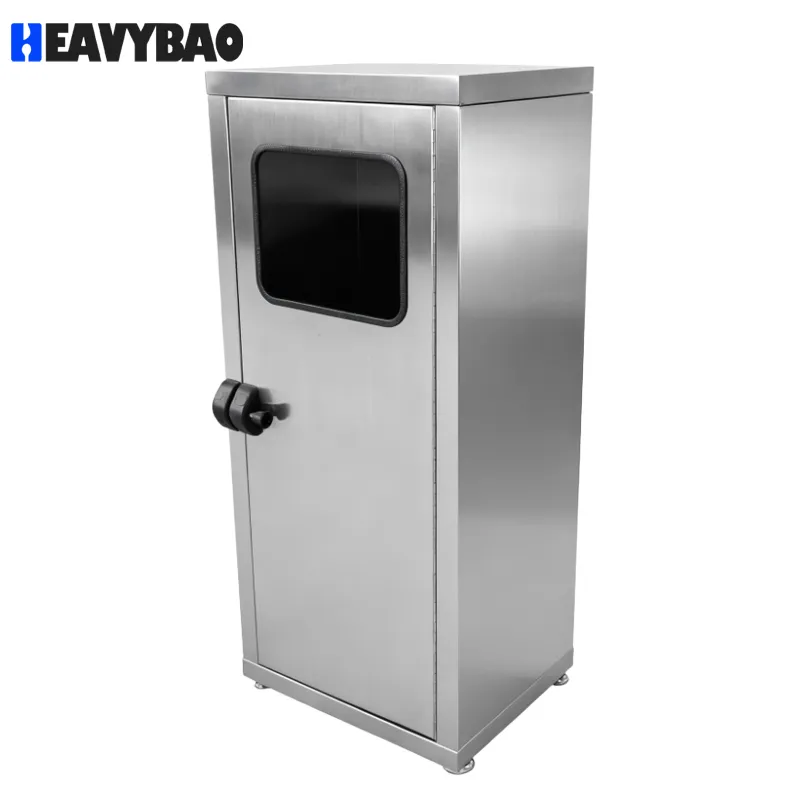 Коммерческий нержавеющий стальной буфетный ресторанный кухонный металлический мусорный бак