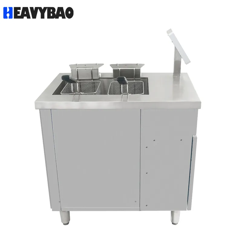 Коммерческая вертикальная умная фритюрница Heavybao 2
