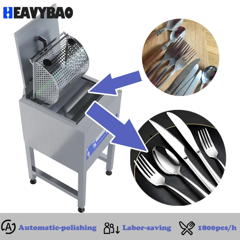 Электрический коммерческий сушильный полировщик для ножей и столовых приборов Heavybao