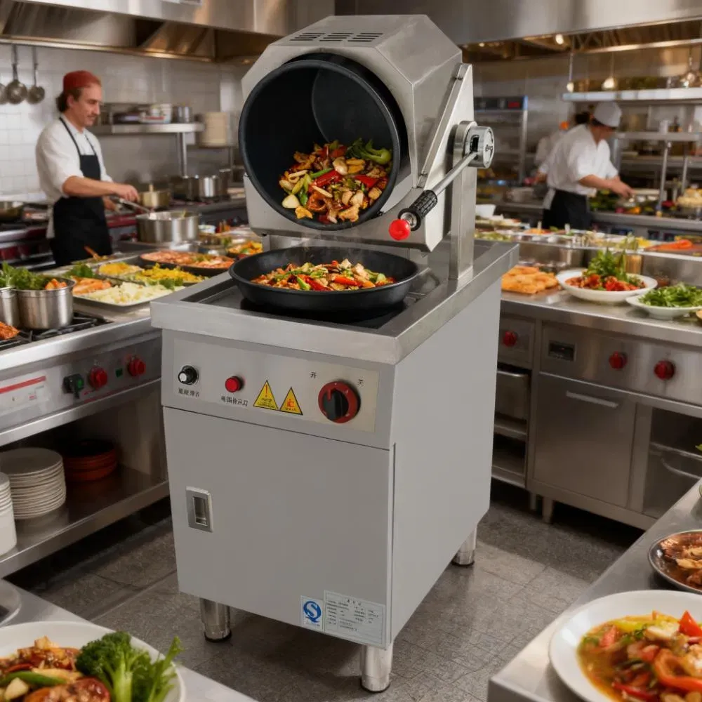 Автоматический ресторанный кухонный робот-кухонный аппарат 4