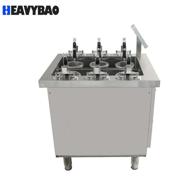 Промышленная машина для варки лапши с умным сенсорным экраном