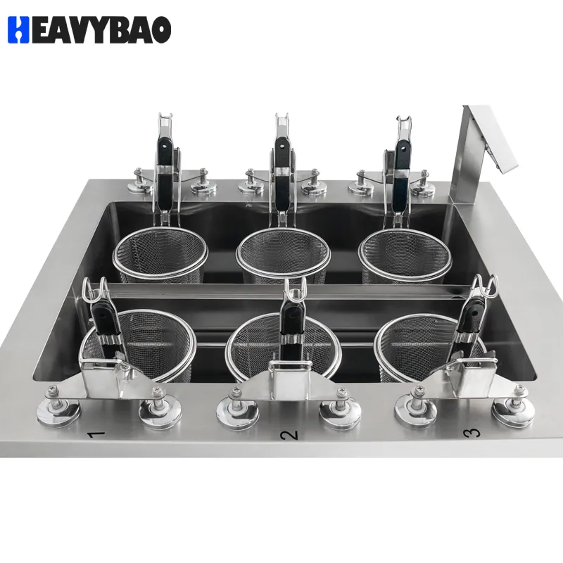 Промышленная машина для варки лапши с умным сенсорным экраном 3