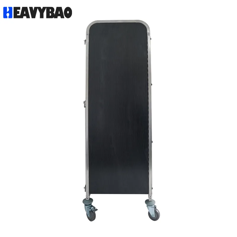 Тележка для транспортировки и хранения пищи в гостиничной кухне Heavybao Mobile Keep Fresh с подогревом 2