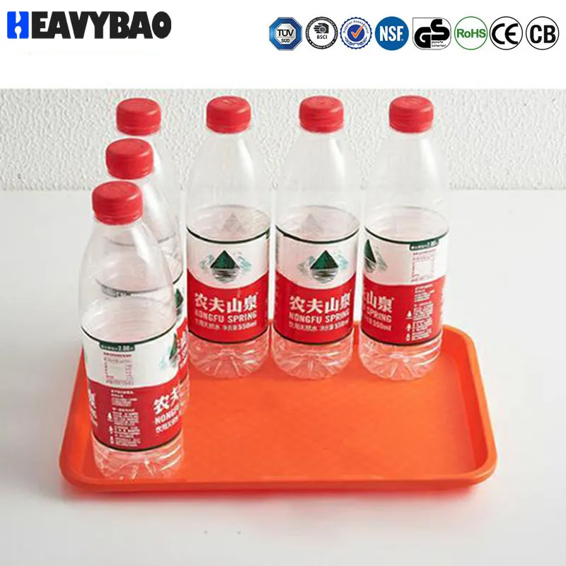 Тяжелый пластиковый столовый поднос для еды 6