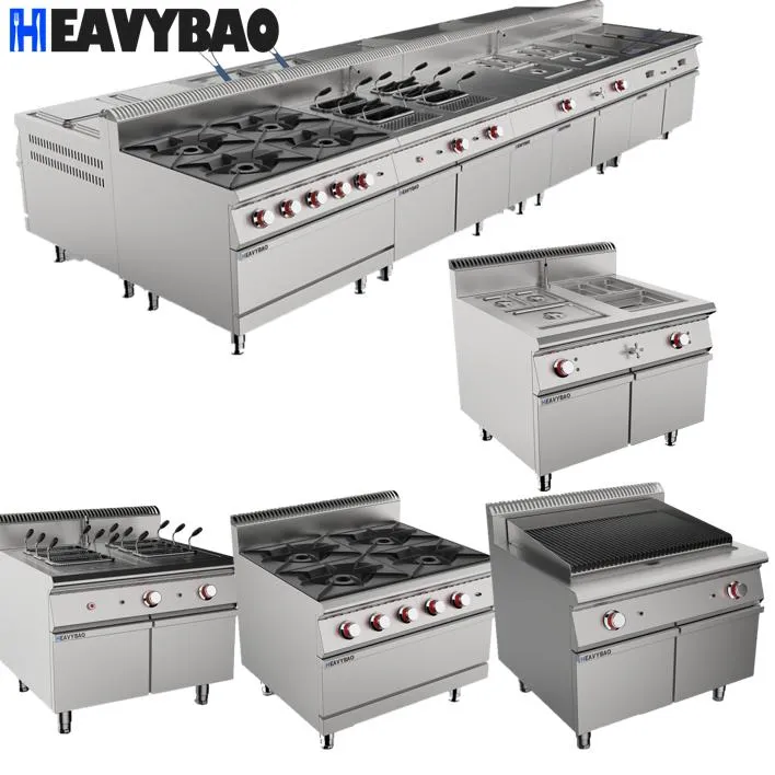 Профессиональное кухонное оборудование Heavybao из нержавеющей стали для гостиничного и ресторанного бизнеса 3