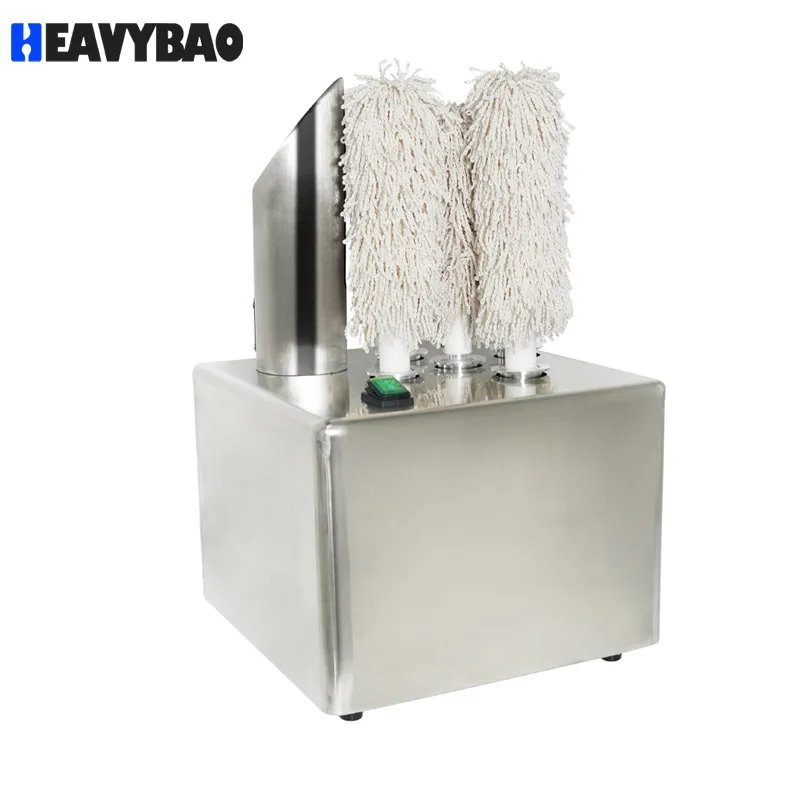 Электрическая сушилка для стеклянной посуды Heavybao с полировщиком для винных чашек