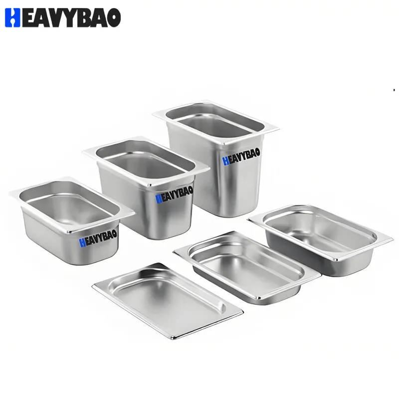Торговый поднос Heavybao из нержавеющей стали для ресторанов и кейтеринга