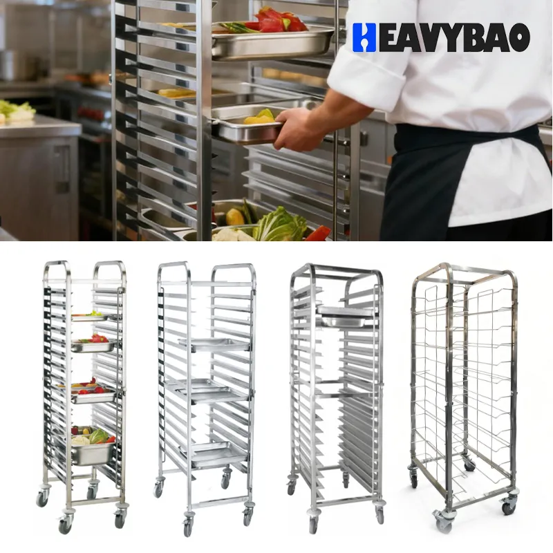 Многофункциональная тележка для выпечки из нержавеющей стали Heavybao