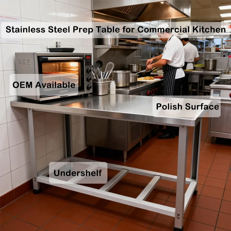 Профессиональное оборудование для коммерческой кухни из нержавеющей стали 2