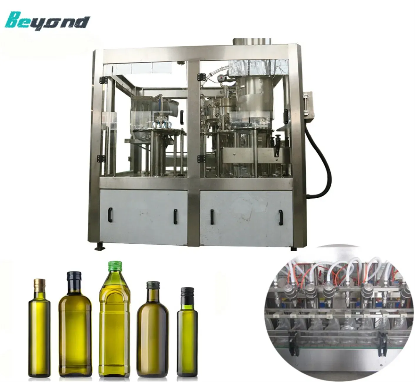 Высокоточная полностью автоматическая машина для розлива кулинарного масла в пластиковые бутылки