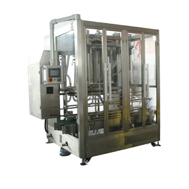 Автоматический заполняющий станок для химических бочек с управлением ПЛК 3