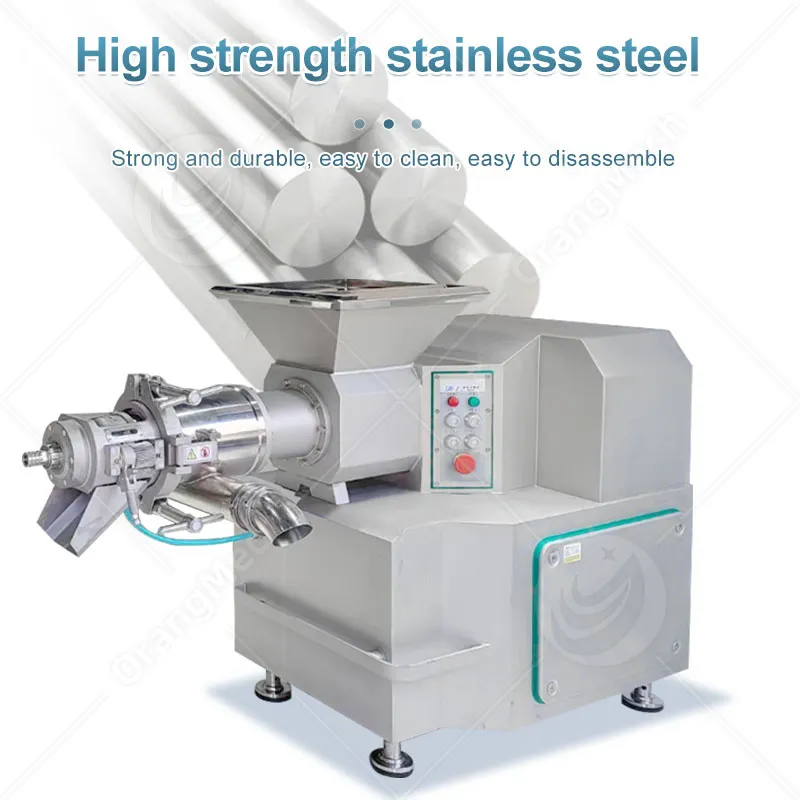 Машина для отделения мяса от костей с высокой производительностью 2