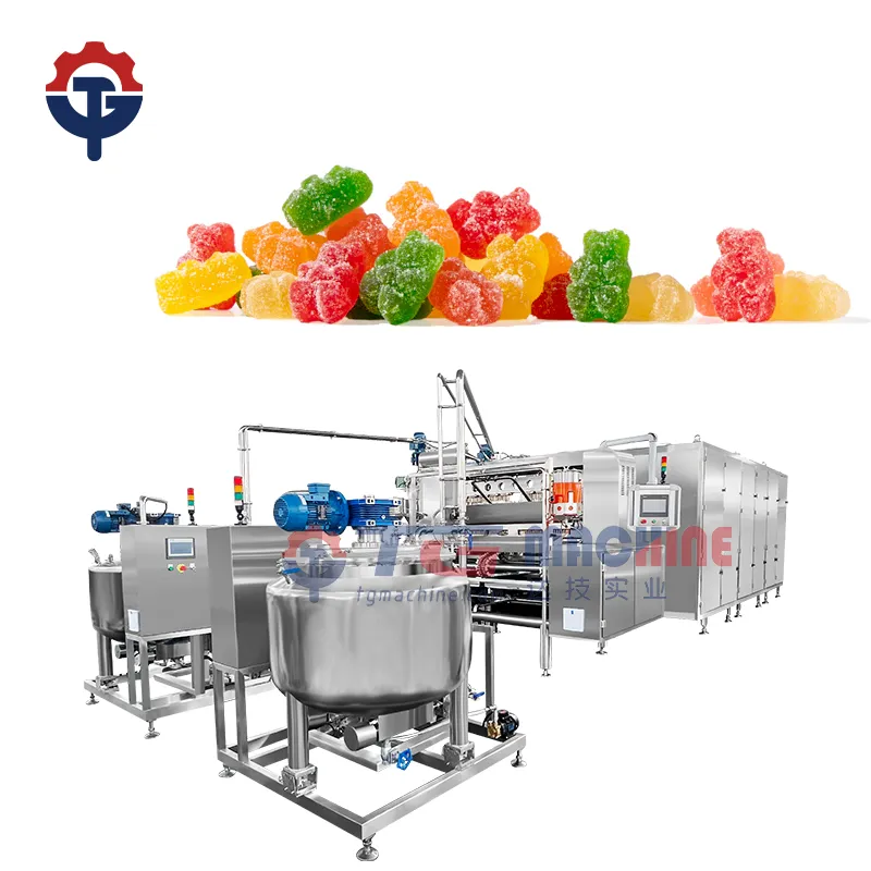 Автоматическая линия по производству жевательных конфет 4