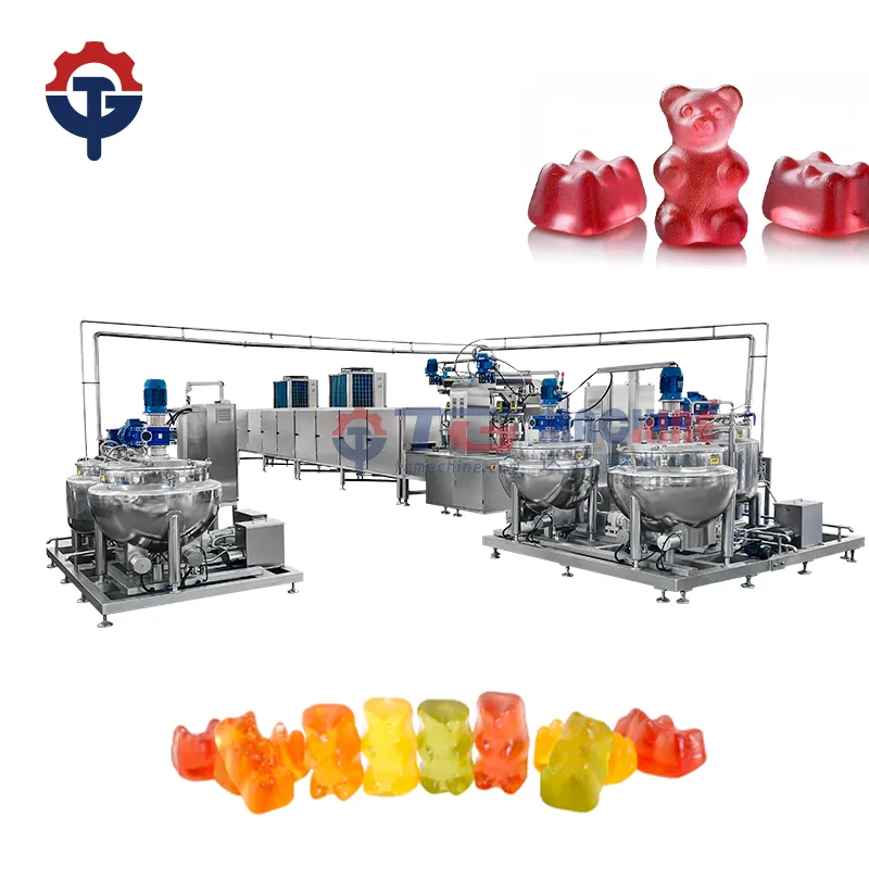 Автоматическая линия по производству жевательных конфет 3