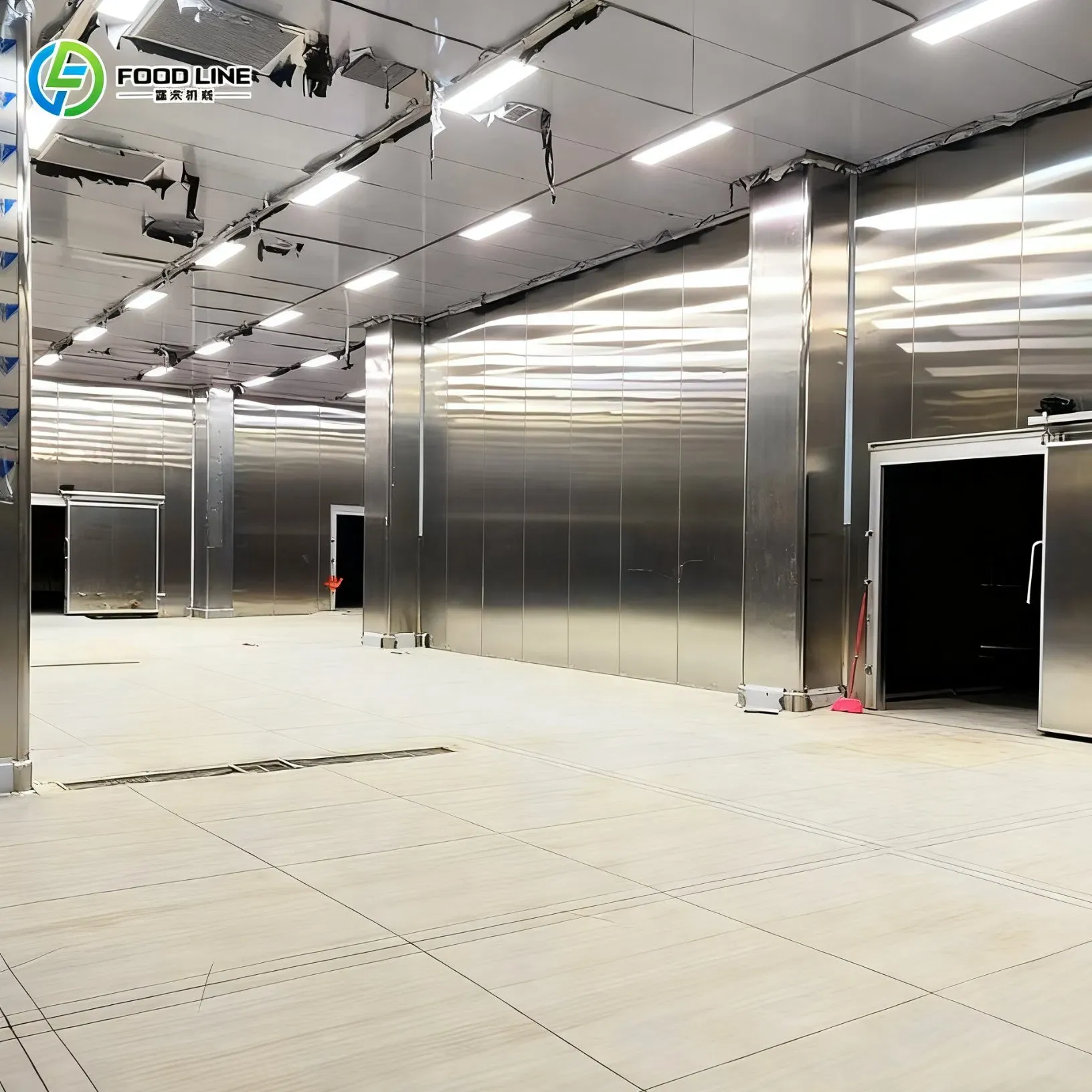 Высокая эффективность индивидуально настроенной морозильной камеры 40 футов для овощей или фруктов 6