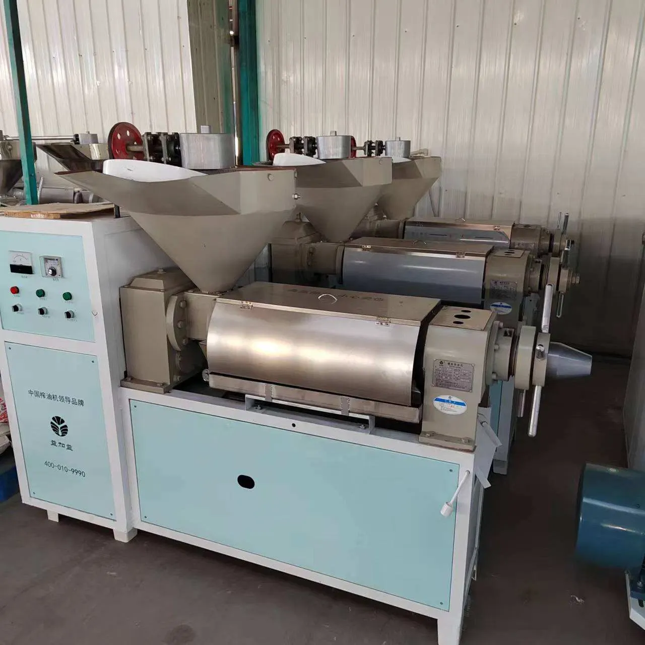 Автоматическая пресс-машина для холодного и горячего отжима масла 4