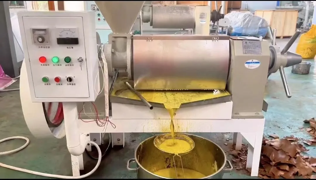 Автоматическая пресс-машина для холодного и горячего отжима масла 3
