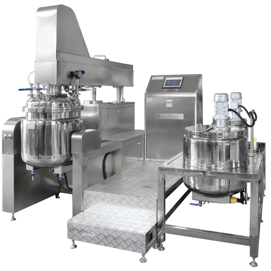 Высокоэффективный вакуумный эмульсионный миксер для кремов и гелей 2