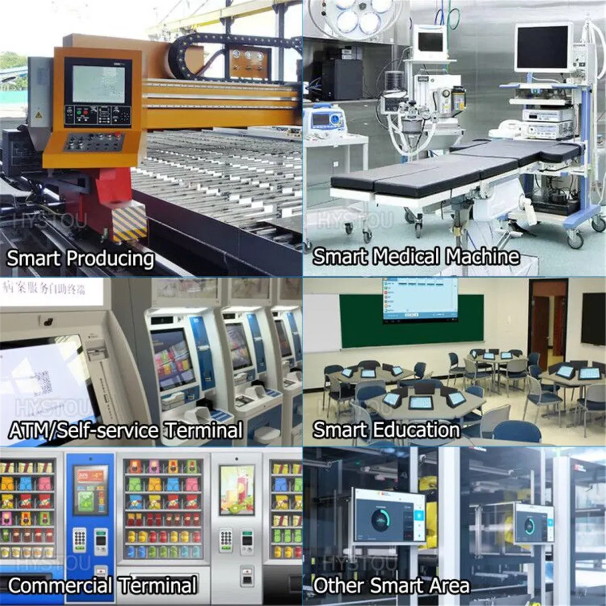 Высококачественный промышленный планшет с встраиваемым водонепроницаемым сенсорным экраном 5